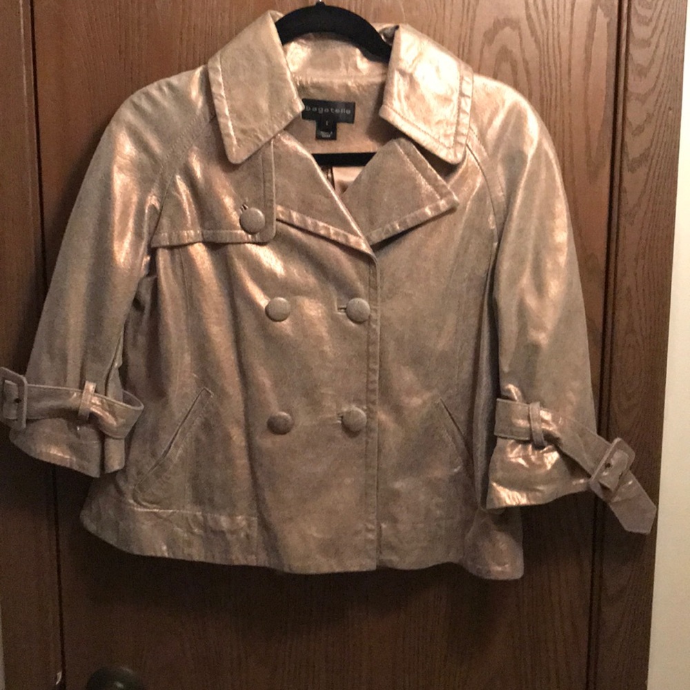 NWOT! bagatelle Leather Jacket